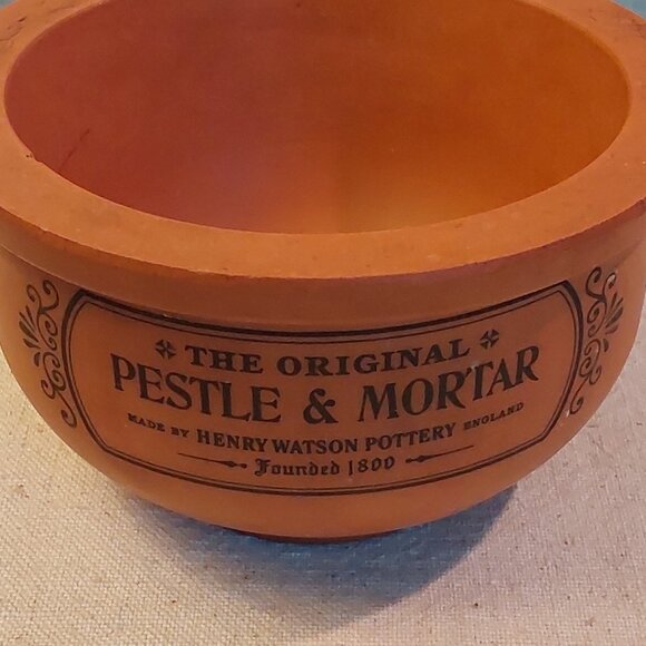 Vintage Henry Watson Pottery Pestle & Mortar - Picture 3 of 5